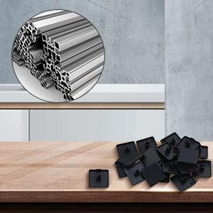 Aluminum Plastic Extrusion End Cap Aluminum Plastic Extrusion End Cap